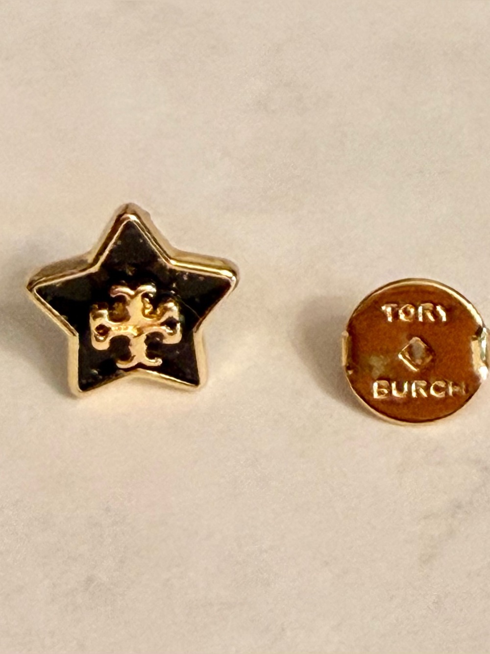 Tory Burch Kira Falling Star Stud Earrings - Picture 2 of 6